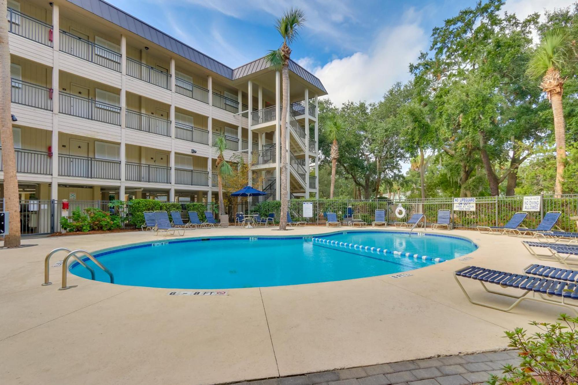 Oceanfront Hilton Head Island Condo With Pool Access Eksteriør billede