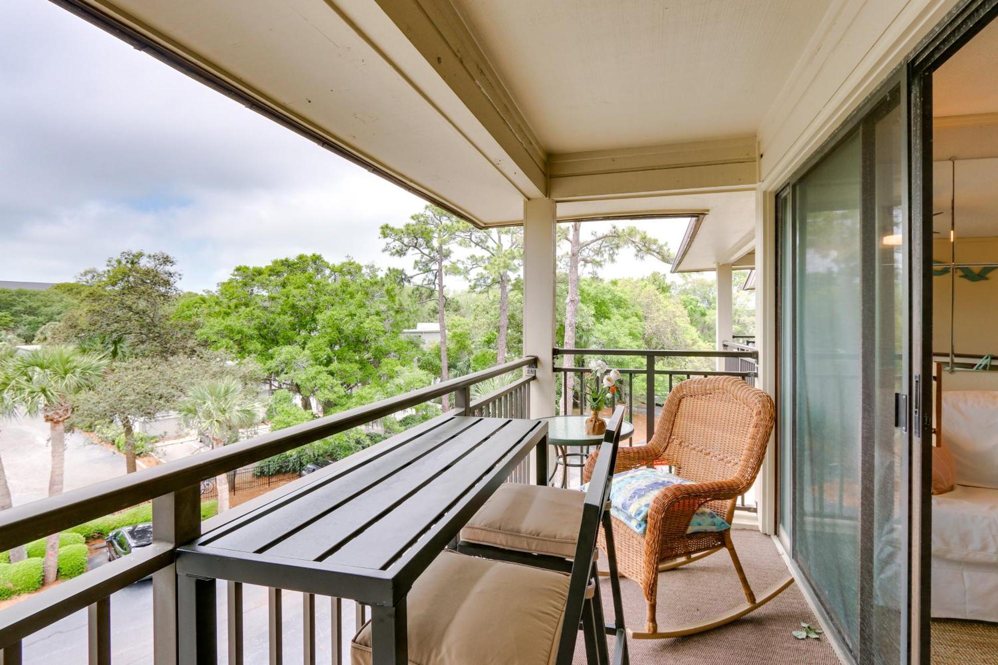 Oceanfront Hilton Head Island Condo With Pool Access Eksteriør billede