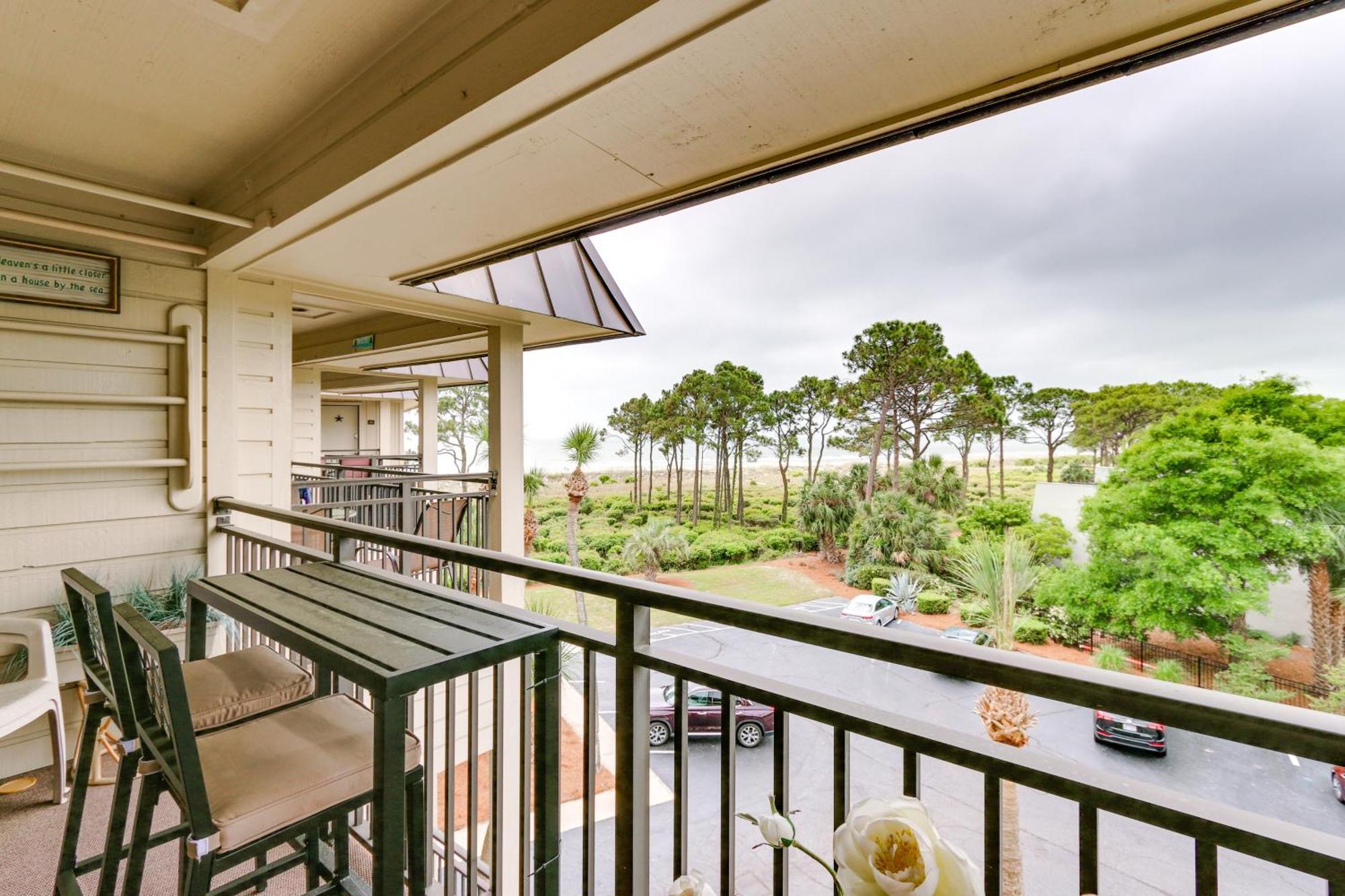 Oceanfront Hilton Head Island Condo With Pool Access Eksteriør billede